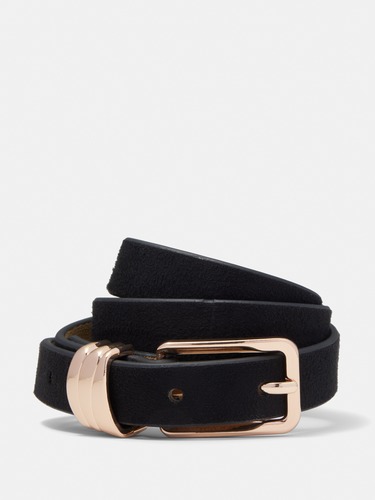 Barb Thin Suede Belt                                                                                                            