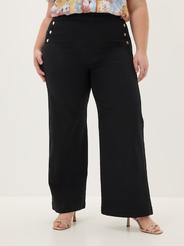 Curve Manhattan Wide Leg Jean                                                                                                   