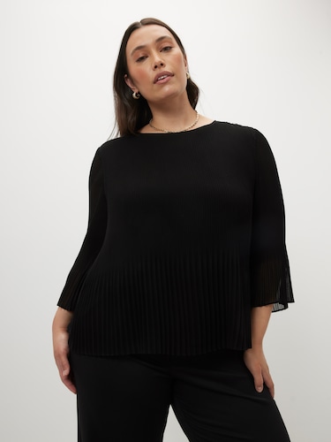 Curve Mia Plisse Top                                                                                                            