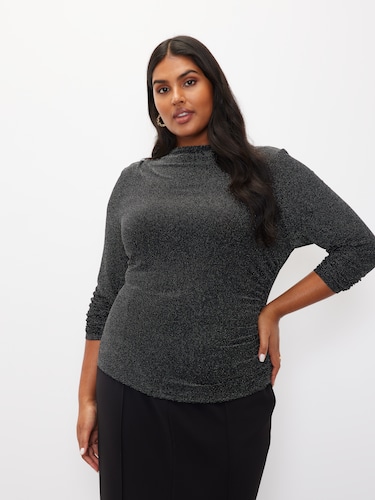 Curve Dazie Gathered Shell Top                                                                                                  