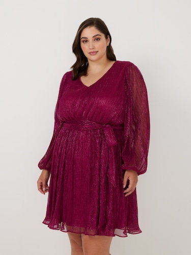 Curve Demi Metallic Mini Dress                                                                                                  