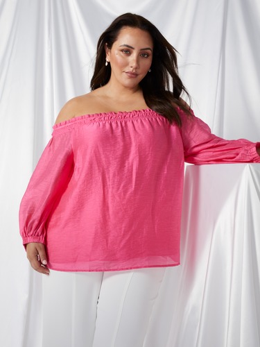 Curve Ally Off The Shoulder Top                                                                                                 