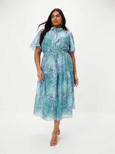 Curve Zosia Midi Shirt Dress                                                                                                    