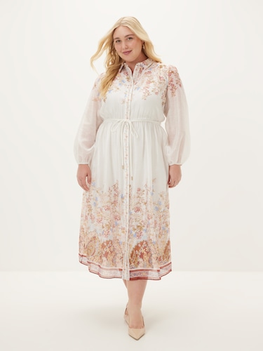 Curve Zoe Midi Shirt Dress                                                                                                      