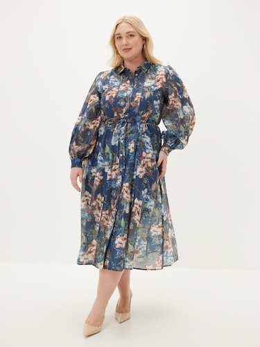Curve Francine Shirt Dress                                                                                                      