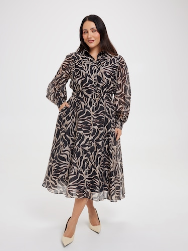Curve Magnolia Shirt Dress                                                                                                      