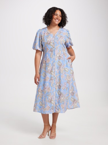 Curve Heather Midi Dress                                                                                                        