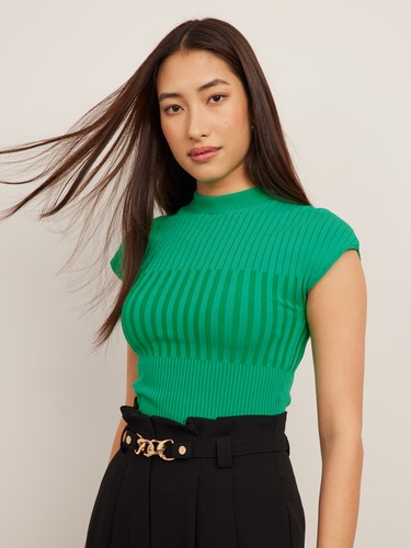 Koko Short Sleeve Knit Top                                                                                                      