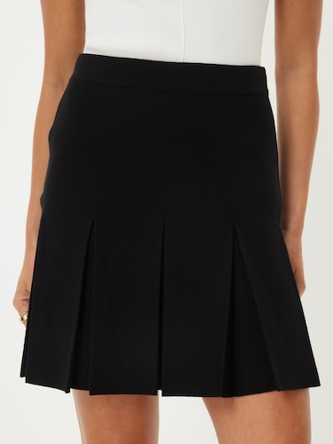 Liz Box Pleat Mini Skirt                                                                                                        