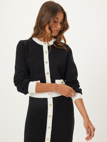 Sandy Tipped Cardigan                                                                                                           