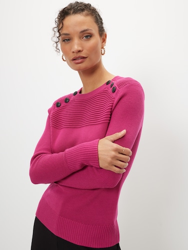 Double Button Knit