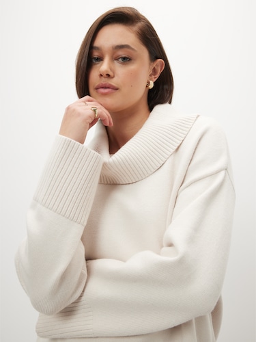 Lucy Roll Neck Jumper                                                                                                           