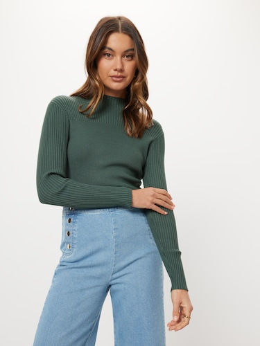 Laura Ribbed Milano Knit                                                                                                        