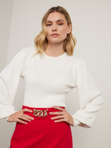 Hanna Milano Long Sleeve Knit                                                                                                   