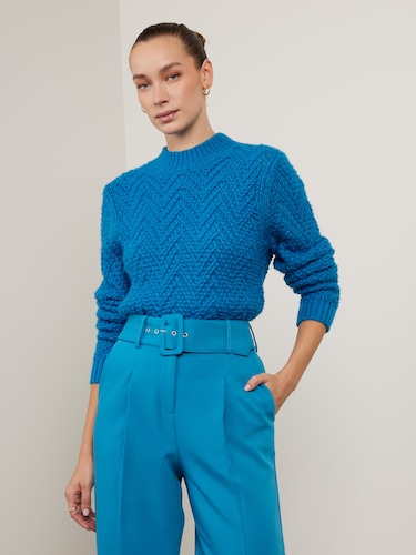 Missy Textured Long Sleeve Knit                                                                                                 