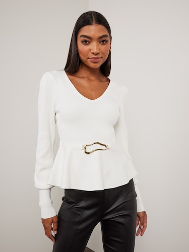Blake Belted Milano Knit                                                                                                        