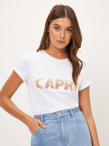 Capri Gold Tee                                                                                                                  