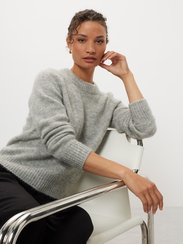 Angel Fluffy Long Sleeve Knit                                                                                                   