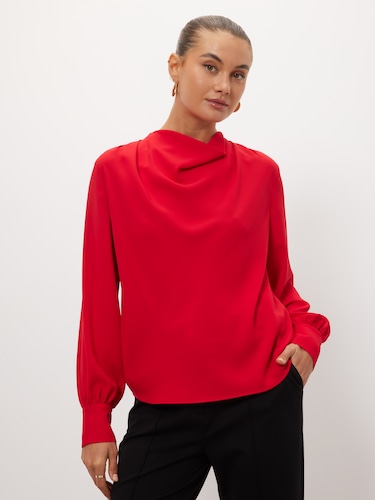 Long Sleeve Jasmine Drape Top                                                                                                   