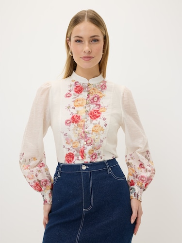 Ashley Long Sleeve Blouse                                                                                                       