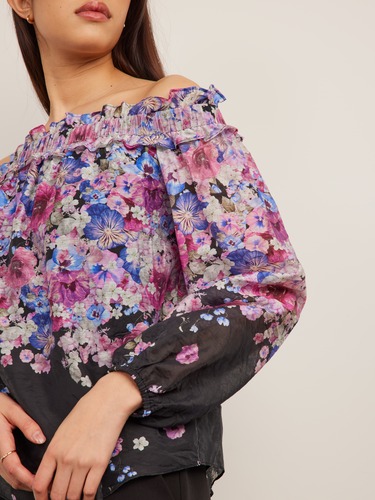 Reece Off Shoulder Ruffle Top