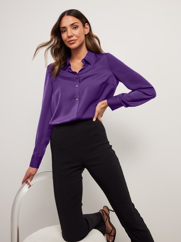 Emery Satin Shirt                                                                                                               
