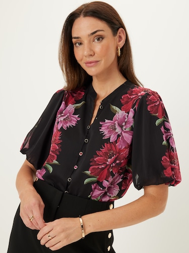 Gigi Puff Sleeve Blouse                                                                                                         