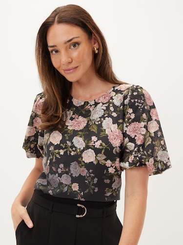 Holly Puff Sleeve Top                                                                                                           