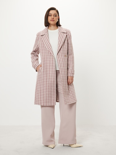 Amelia Boucle Wrap Coat                                                                                                         