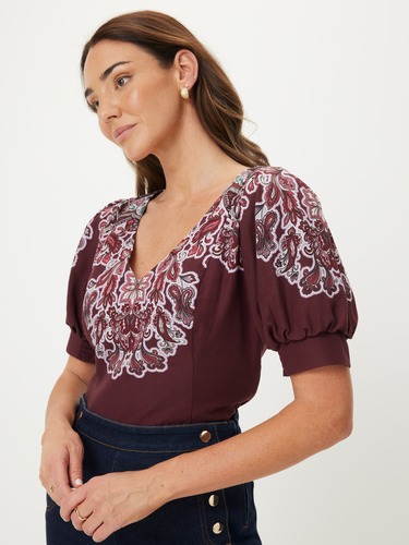 Calli Puff Sleeve Top                                                                                                           