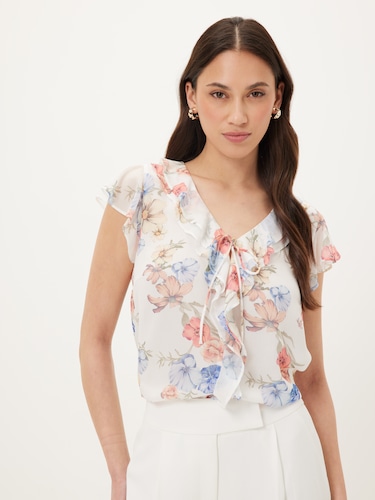 Jodie Ruffle Blouse                                                                                                             