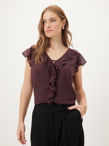 Jodie Ruffle Blouse                                                                                                             