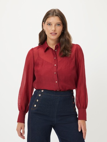 Ornella Organza Shirt                                                                                                           