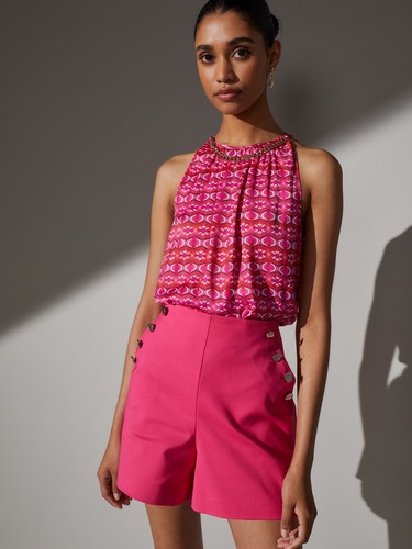 Paris Chain Halter Neck                                                                                                         