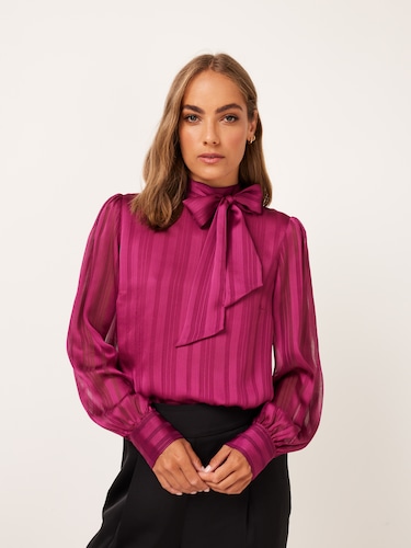 Lauren Tie Neck Blouse