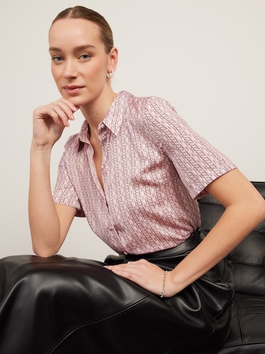 Sammy Short Sleeve Boxy Shirt                                                                                                   