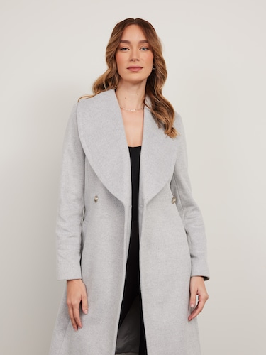 Lola Shawl Collar Coat                                                                                                          