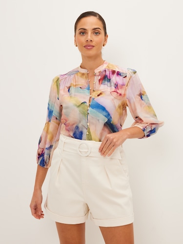 Helena Flowy Blouse