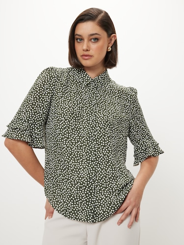 Kayla Button Up Shirt                                                                                                           