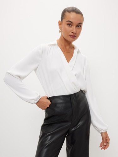 WINNIE BLOUSE - BORDEAUX SILVER main image 1