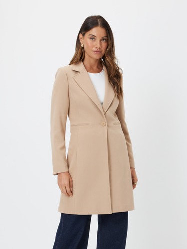 Sammi Single Breasted Coat                                                                                                      