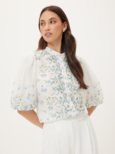 Poppie 3/4 Sleeve Blouse                                                                                                        