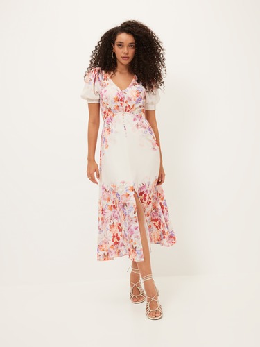 Black Charlotte Midi Dress main image 1
