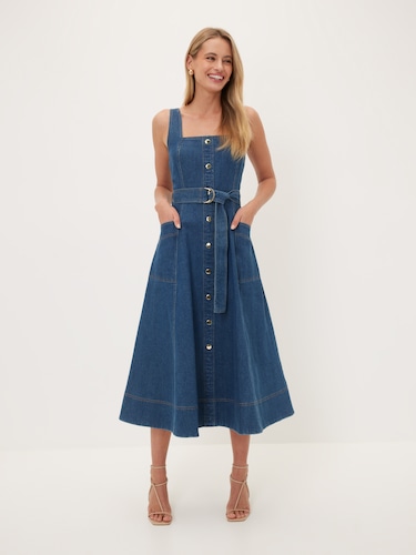 Oslo Denim Dress                                                                                                                