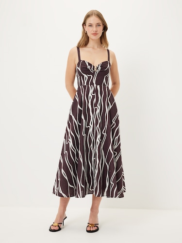 Gina Midi Dress                                                                                                                 