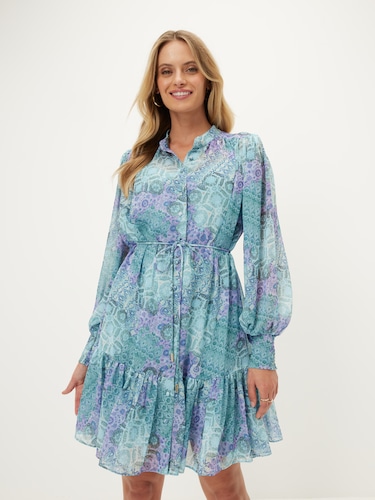 Odna Short Shirt Dress                                                                                                          