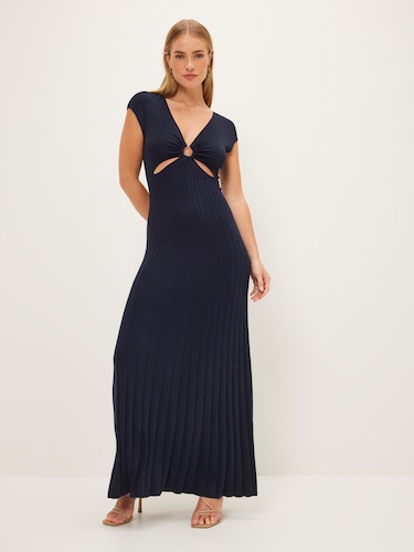 Isola Maxi Lurex Dress                                                                                                          