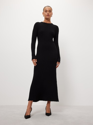 Raye Cable Knit Dress                                                                                                           