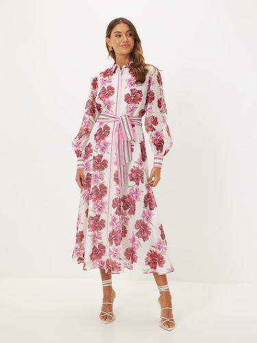 Magnolia Shirt Dress                                                                                                            
