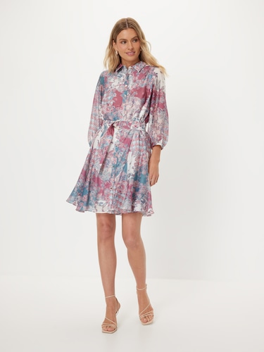 Penny 3/4 Sleeve Short Dress                                                                                                    